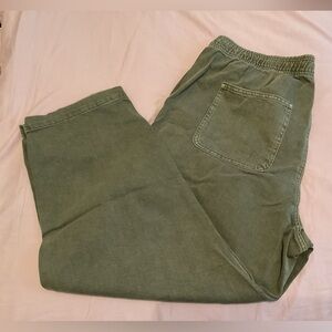 Olive Green Women’s Casual Pants